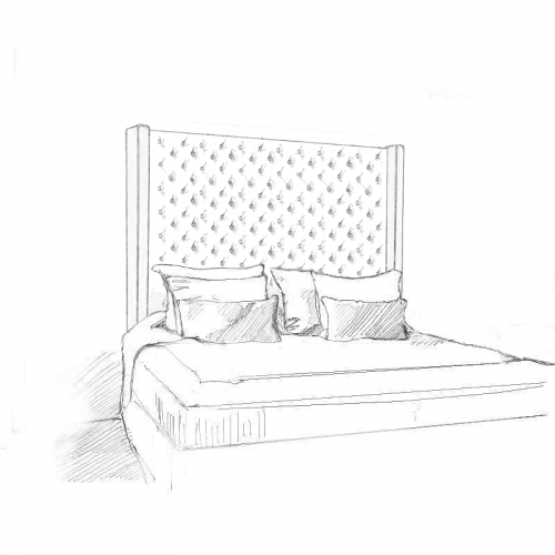 Cygnus Headboard and Bed