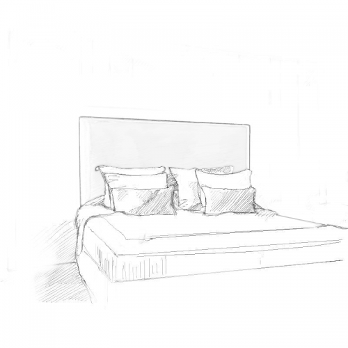 Ursa Headboard and Bed