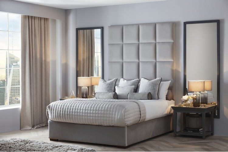 Chiaro Headboard and Storage Bed