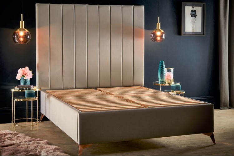 Delphinus Headboard and Storage Bed