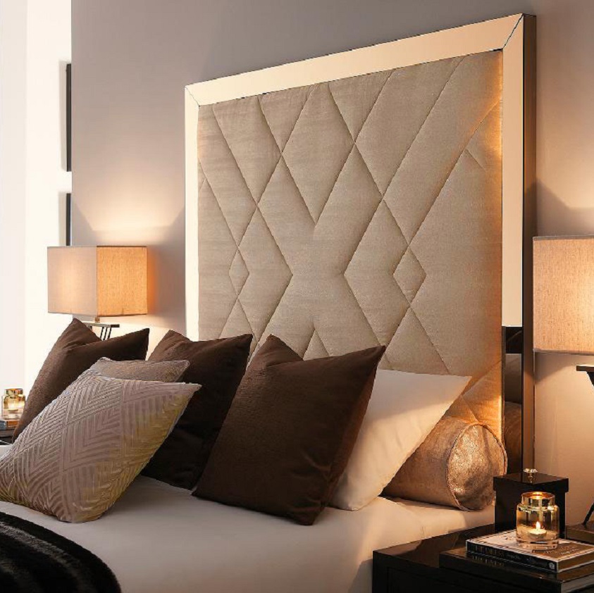 Luxury Headboards Bespoke Beds Custom, Floor To Ceiling Upholstered Headboard